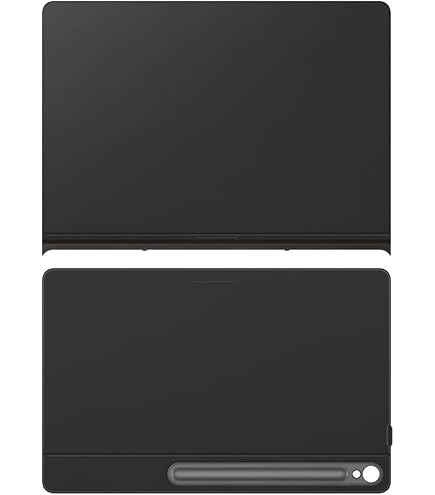 Androidタブレットアクセサリー SAMSUNG Smart Book Cover Samsung Galaxy Official Smart Book Cover for Tab S9, Black